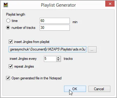 Playlist Generator