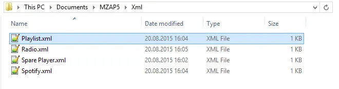 XML-Ordner