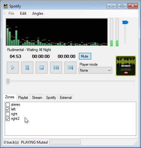 Spotify Zones sync