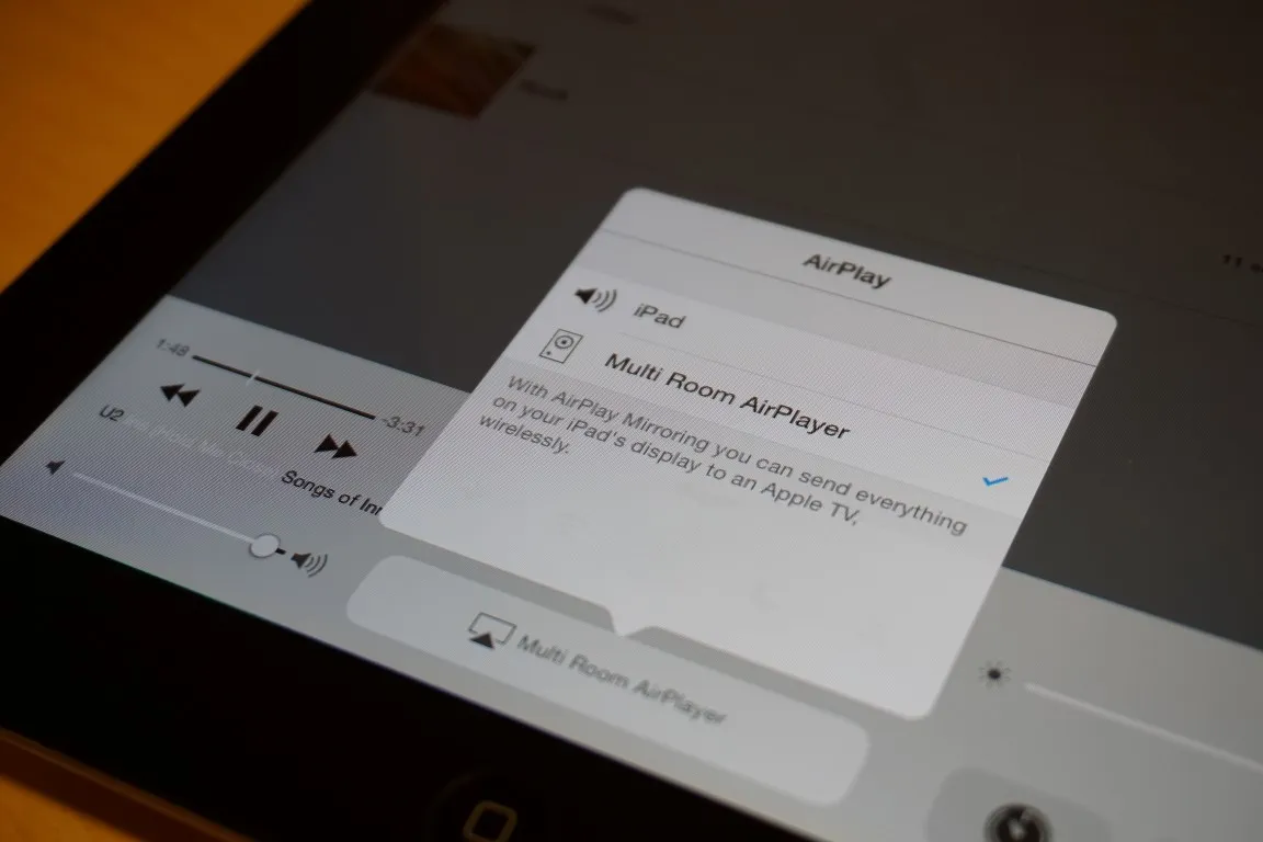 iPad AirPlay