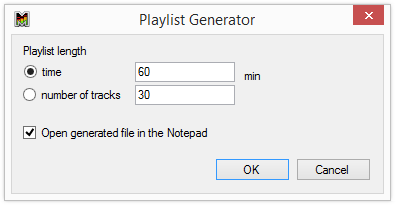 Automatic playlist generator