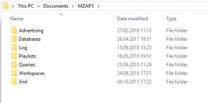 MZAP5 folder